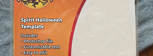 Spirit Halloween Meme Template (PSD and PNG)