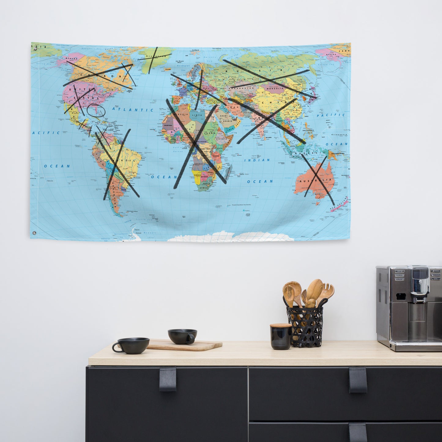 Mac planning a trip flag