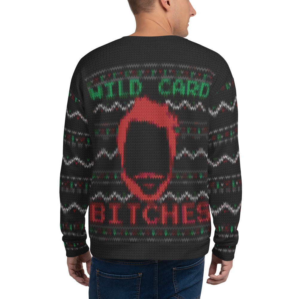 Wild Card Christmas Unisex Sweatshirt