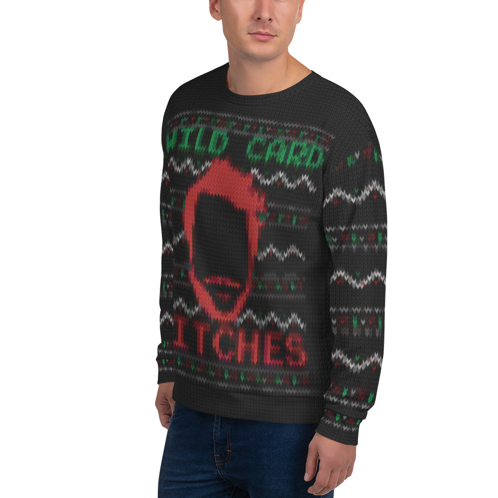 Wild Card Christmas Unisex Sweatshirt