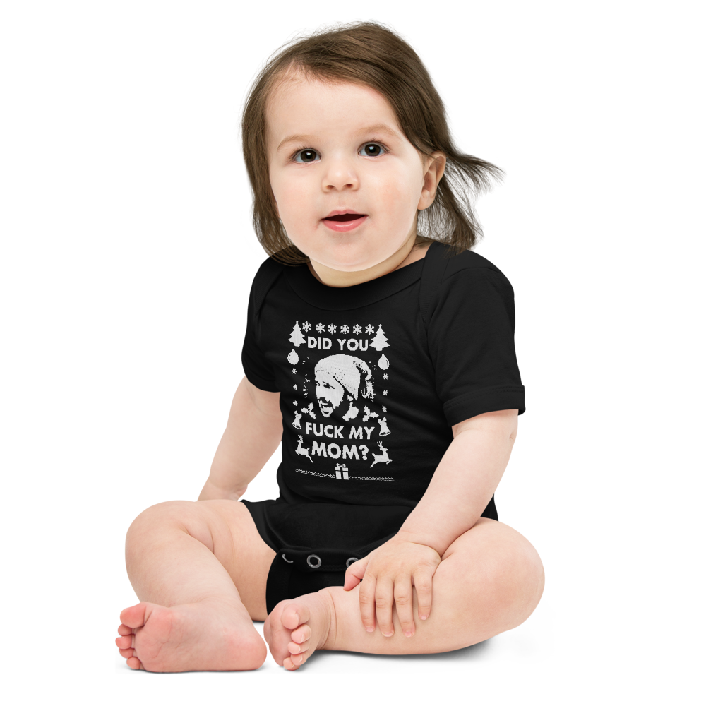 Did You Santa?? X-Mas Short Sleeve One Piece (Onesie)