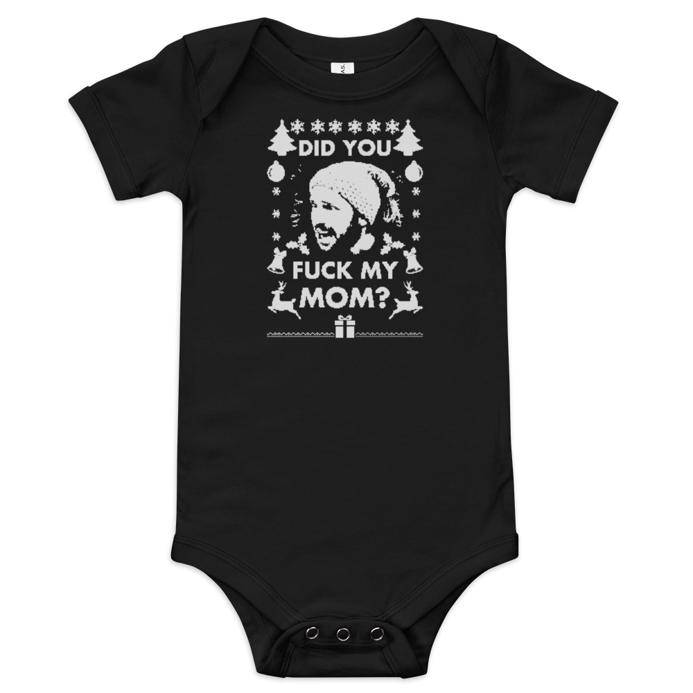 Did You Santa?? X-Mas Short Sleeve One Piece (Onesie)