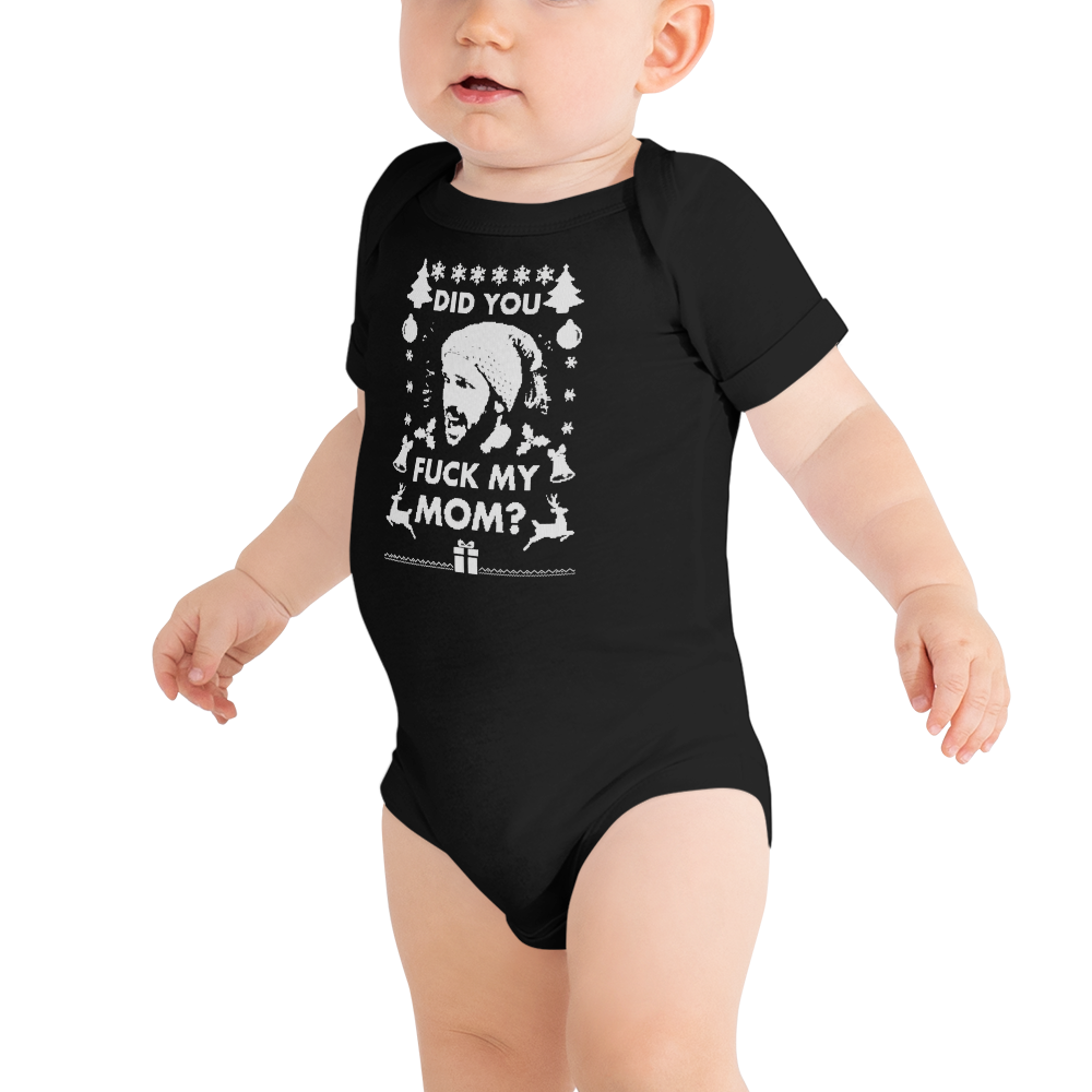 Did You Santa?? X-Mas Short Sleeve One Piece (Onesie)