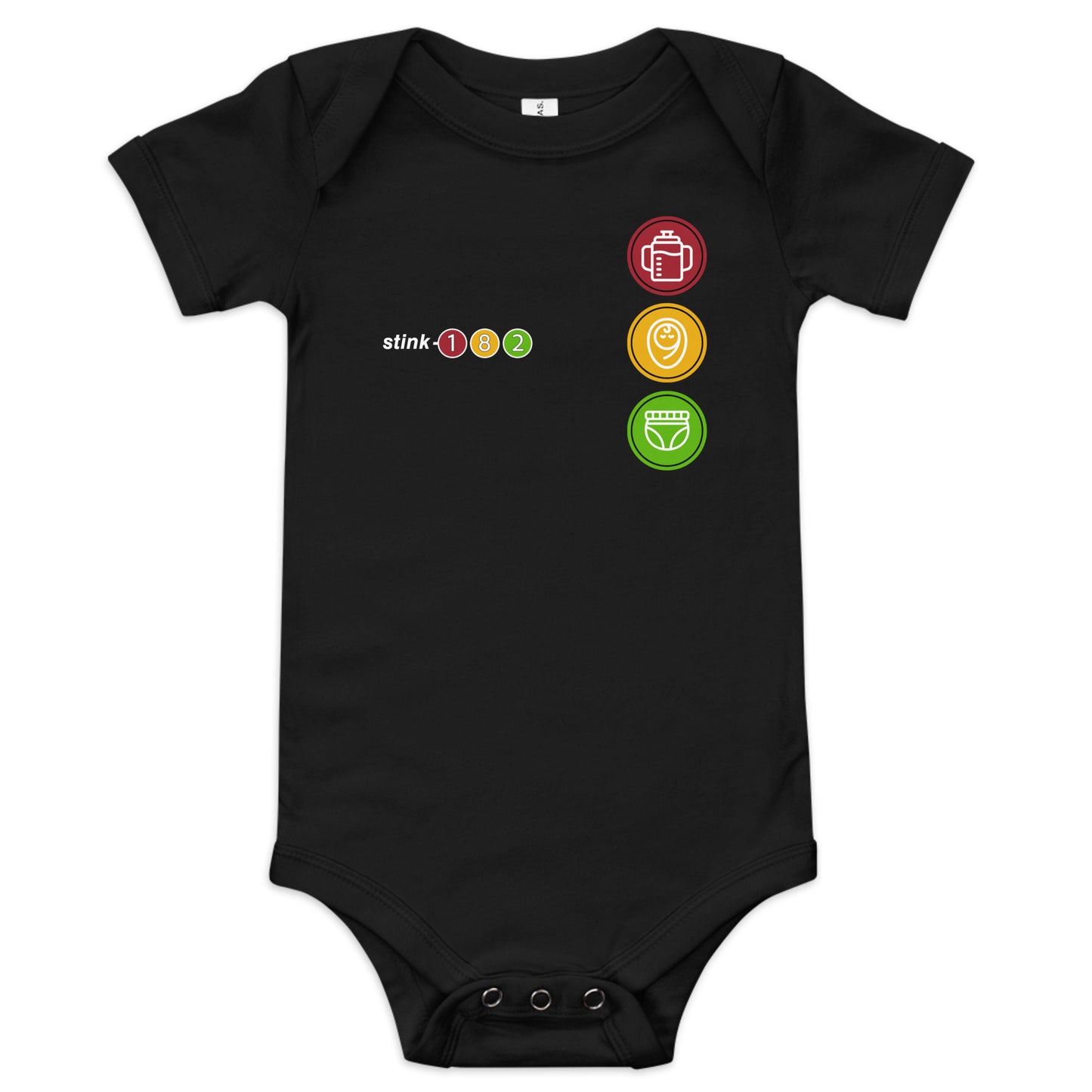 Stink 180 baby short sleeve one piece