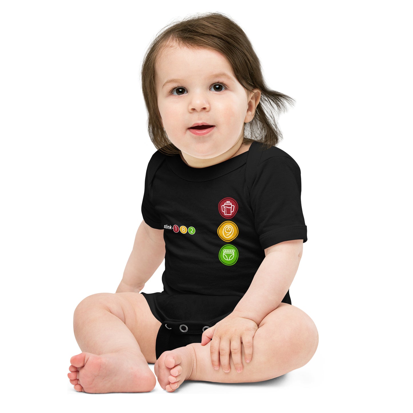 Stink 180 baby short sleeve one piece