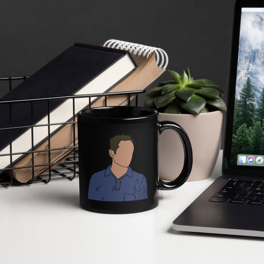 Because of the Implication Black Glossy Mug