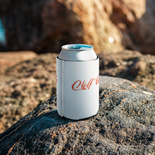 Wolf Cola White Koozie