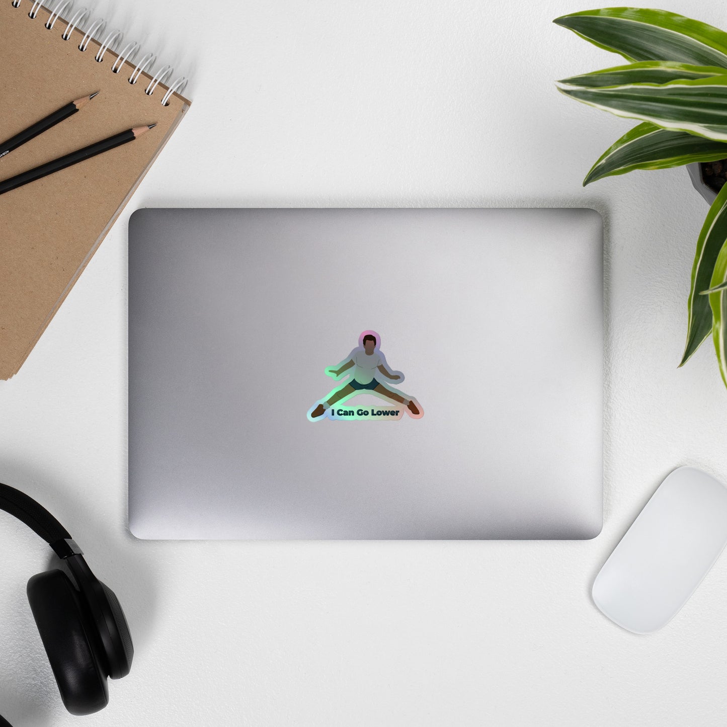 I Can Go Lower Holographic Sticker