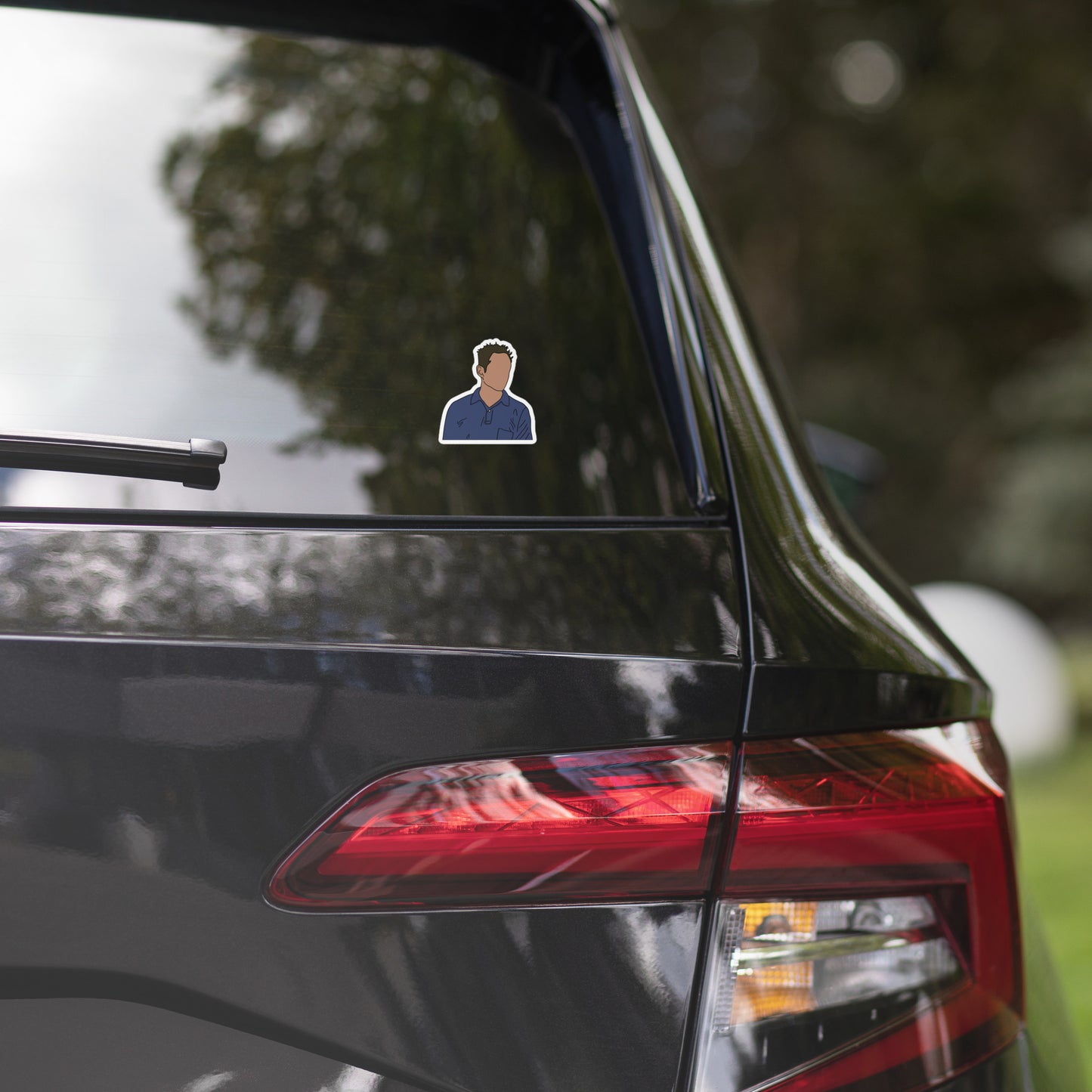 Because of the Implication Bubble-free sticker