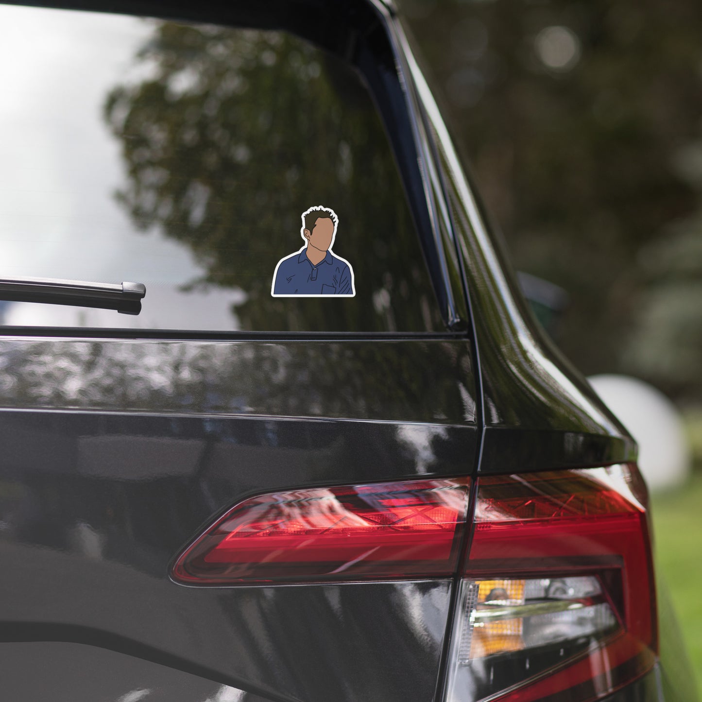 Because of the Implication Bubble-free sticker