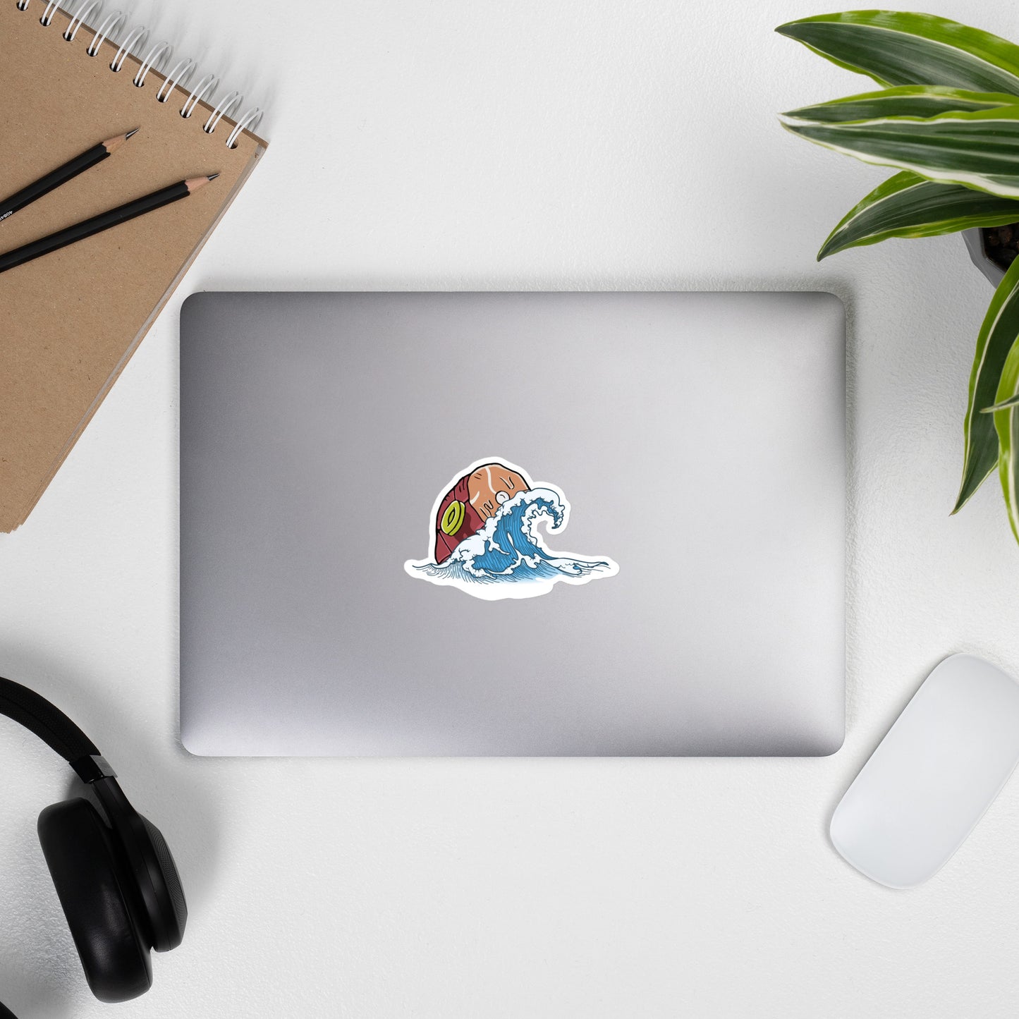 Rum Ham Wave Bubble-free stickers