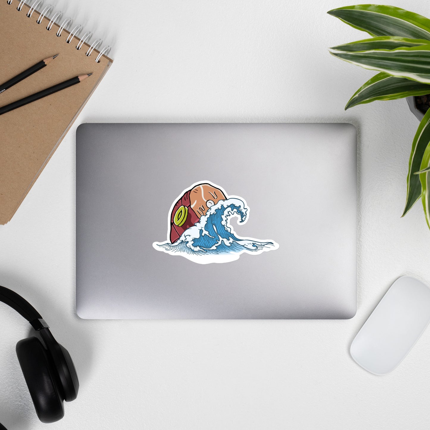 Rum Ham Wave Bubble-free stickers
