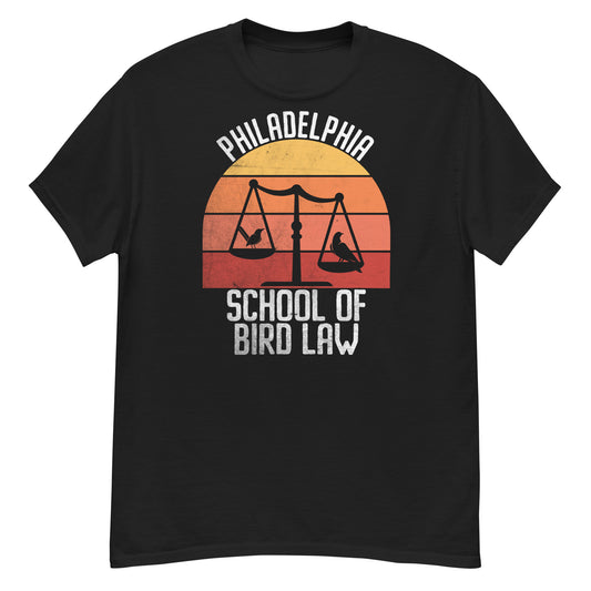 School of Bird Law classic tee