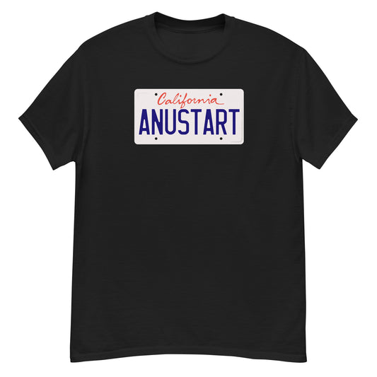 Anustart Minimal License Plate  classic tee