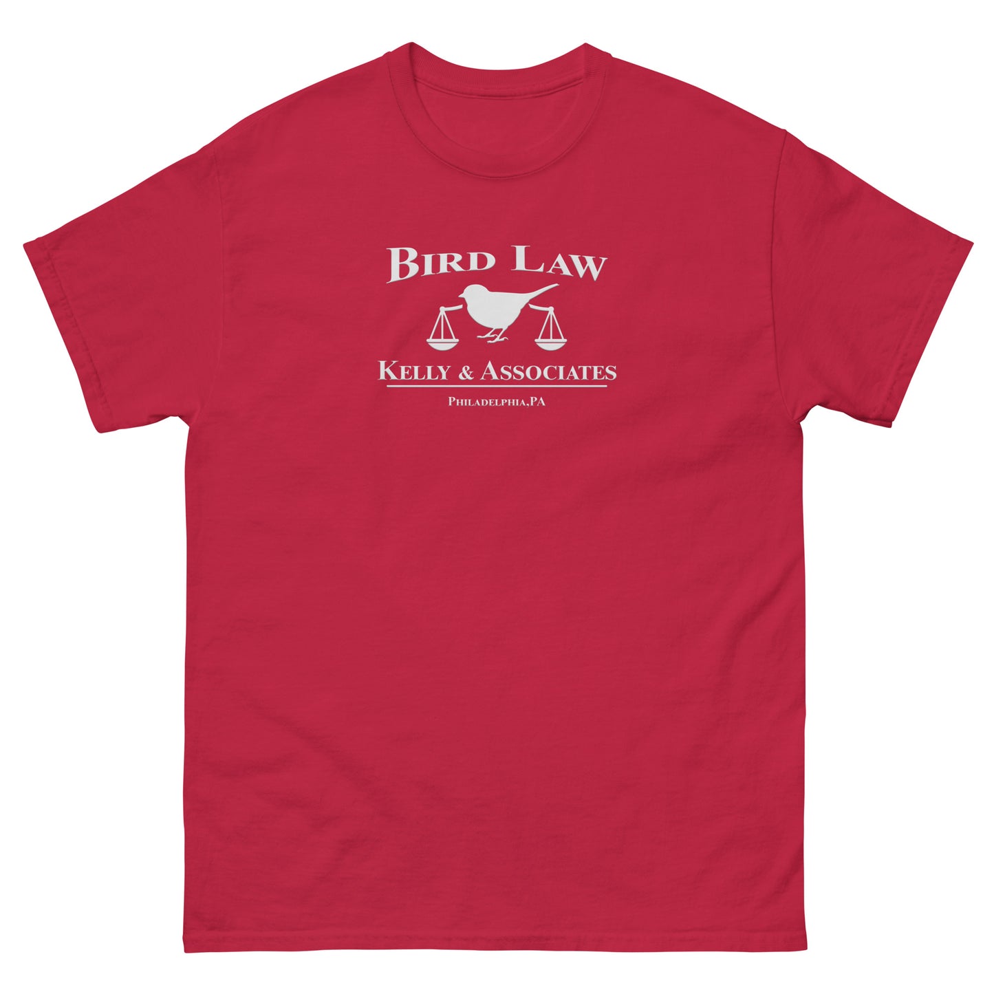 Bird Law Kelly and Associates (White Logo) Unisex Tee