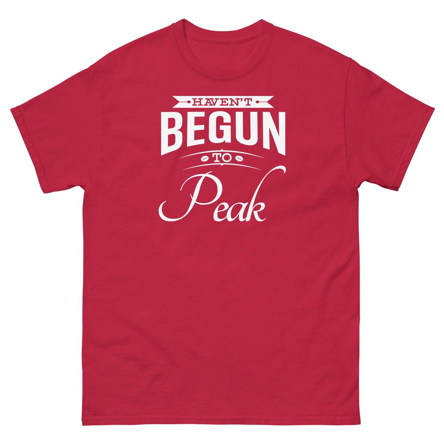 Haven't Begun To Peak classic tee