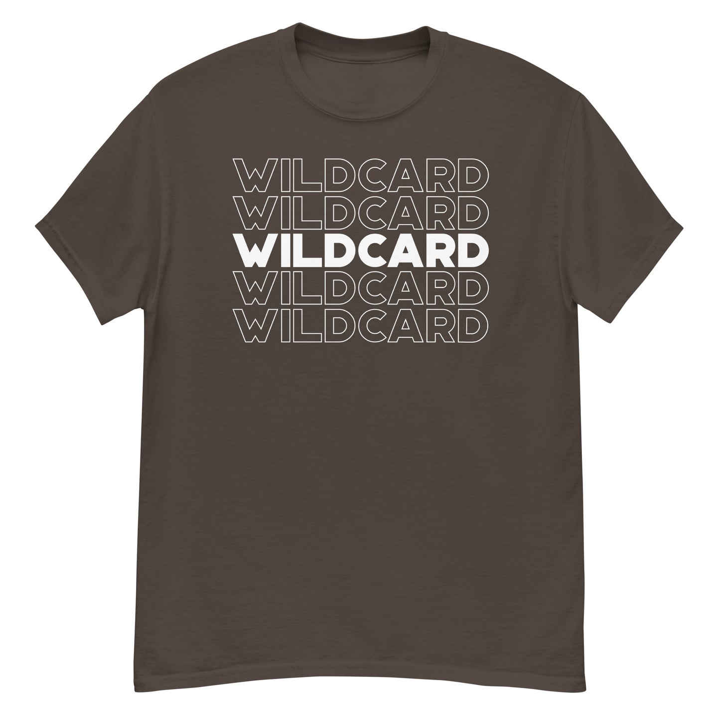 Wildcard Wildcard Wildcard classic tee