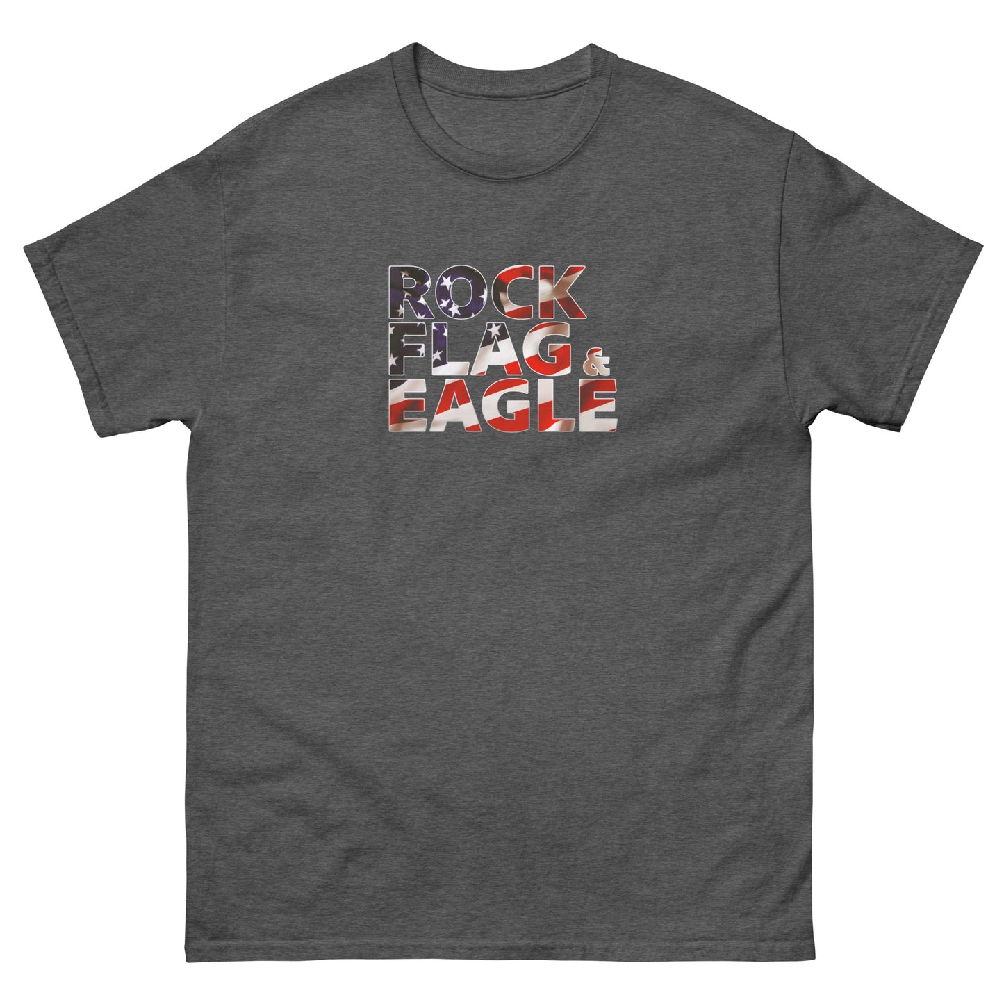 Rock Flag & Eagle Unisex Tee