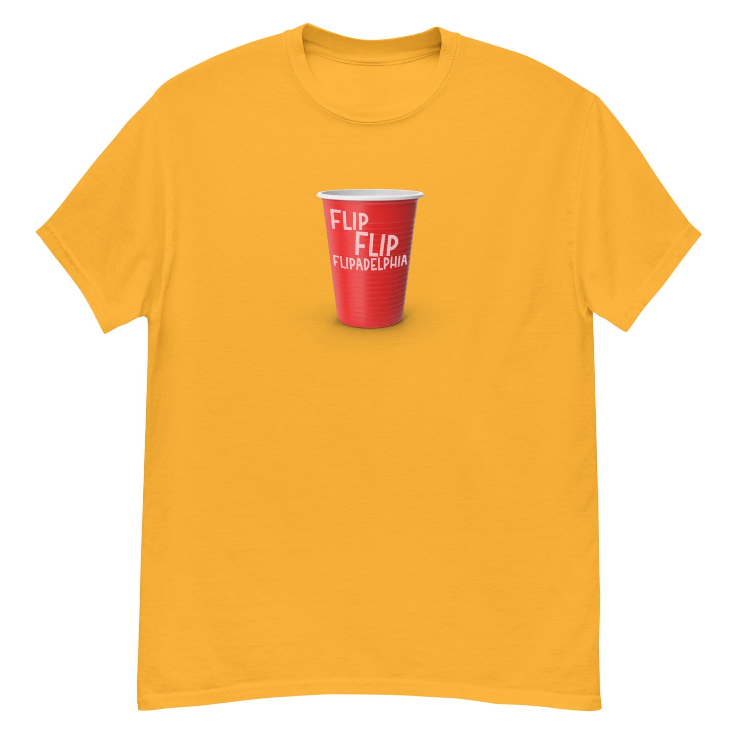 Flip a Delphia Solo Cup classic tee