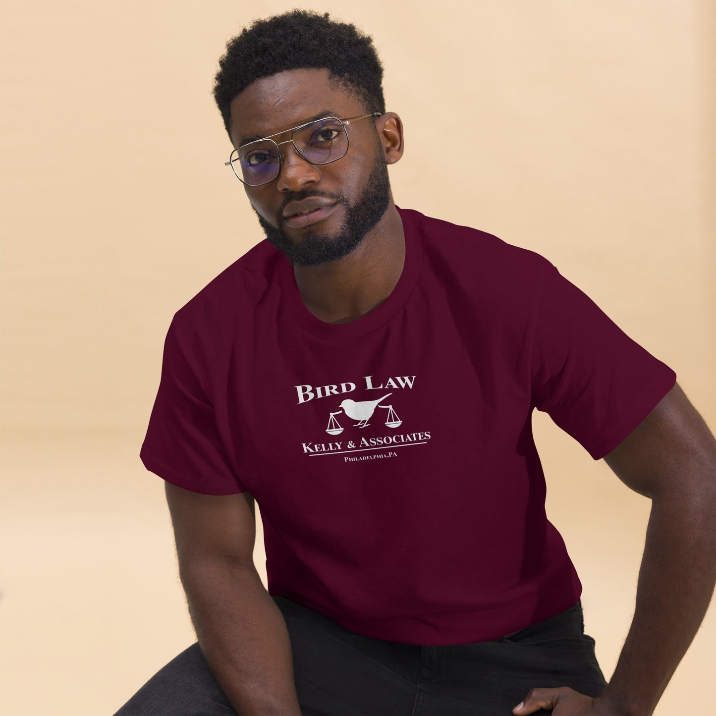 Bird Law Kelly and Associates (White Logo) Unisex Tee