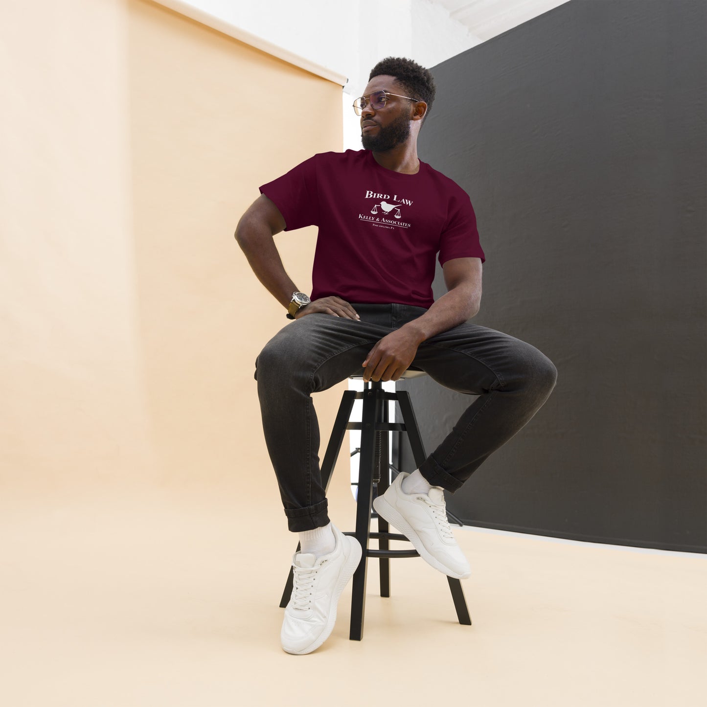 Bird Law Kelly and Associates (White Logo) Unisex Tee