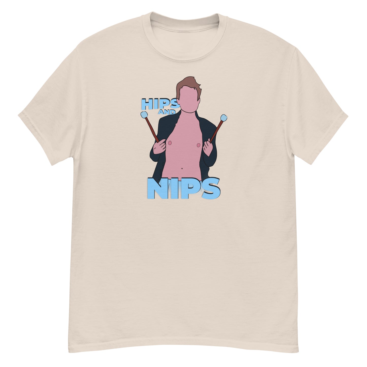Hips and Nips classic tee