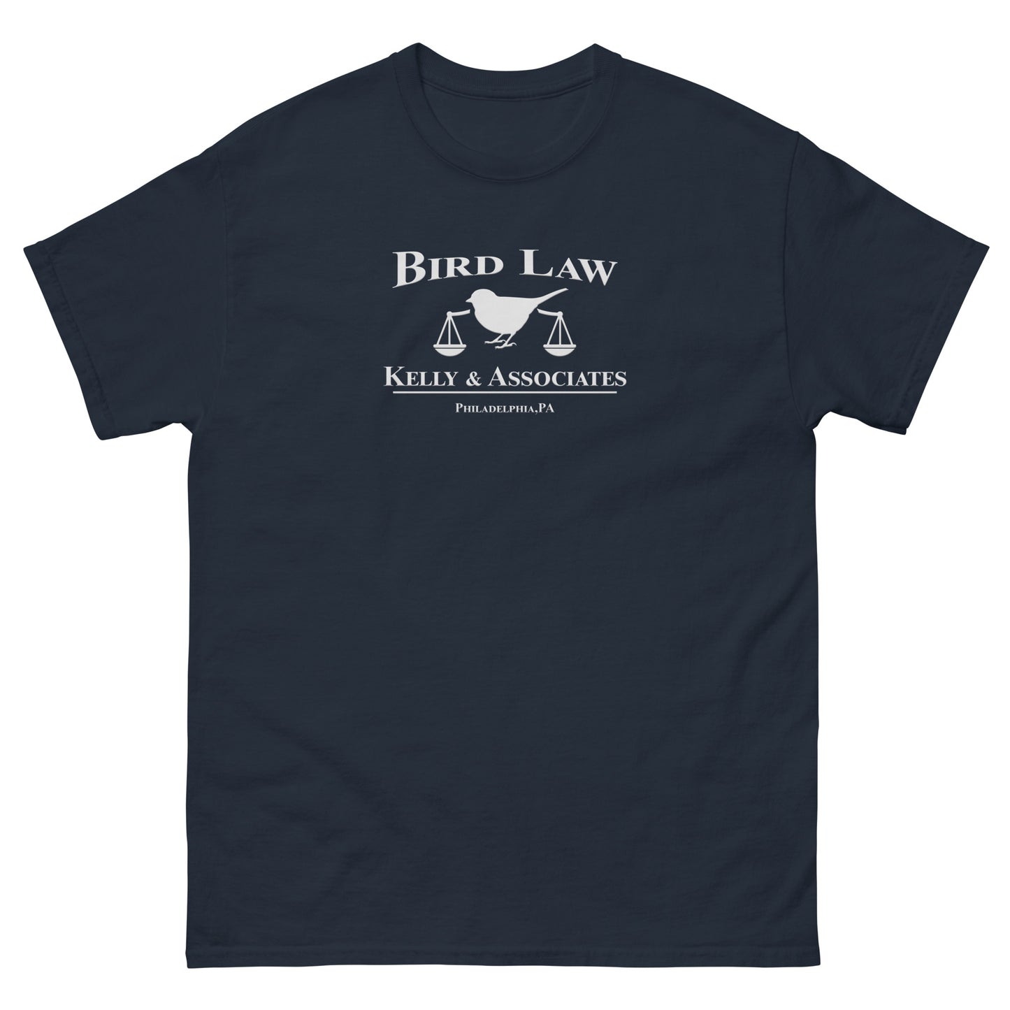 Bird Law Kelly and Associates (White Logo) Unisex Tee