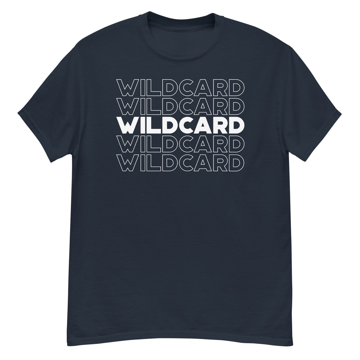 Wildcard Wildcard Wildcard classic tee