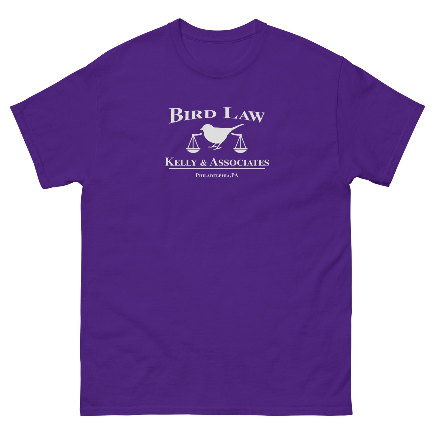 Bird Law Kelly and Associates (White Logo) Unisex Tee