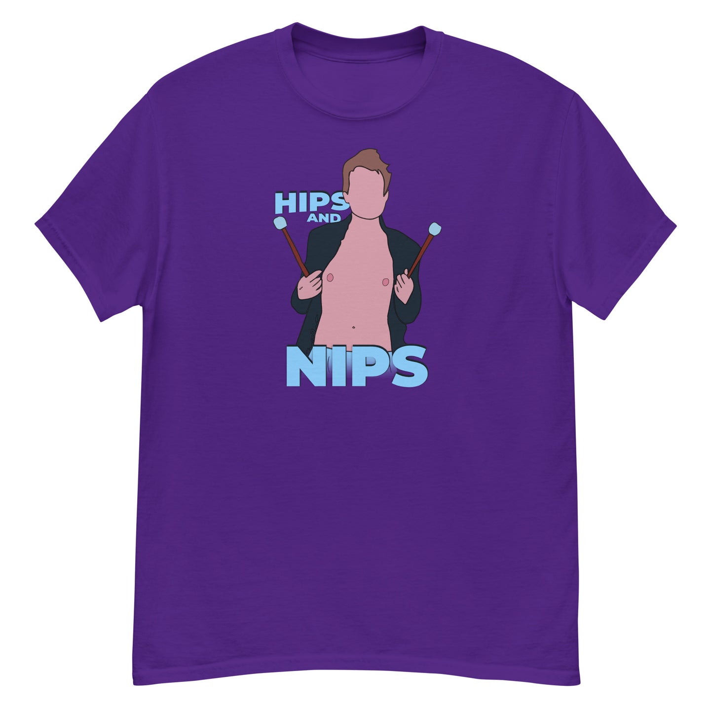 Hips and Nips classic tee