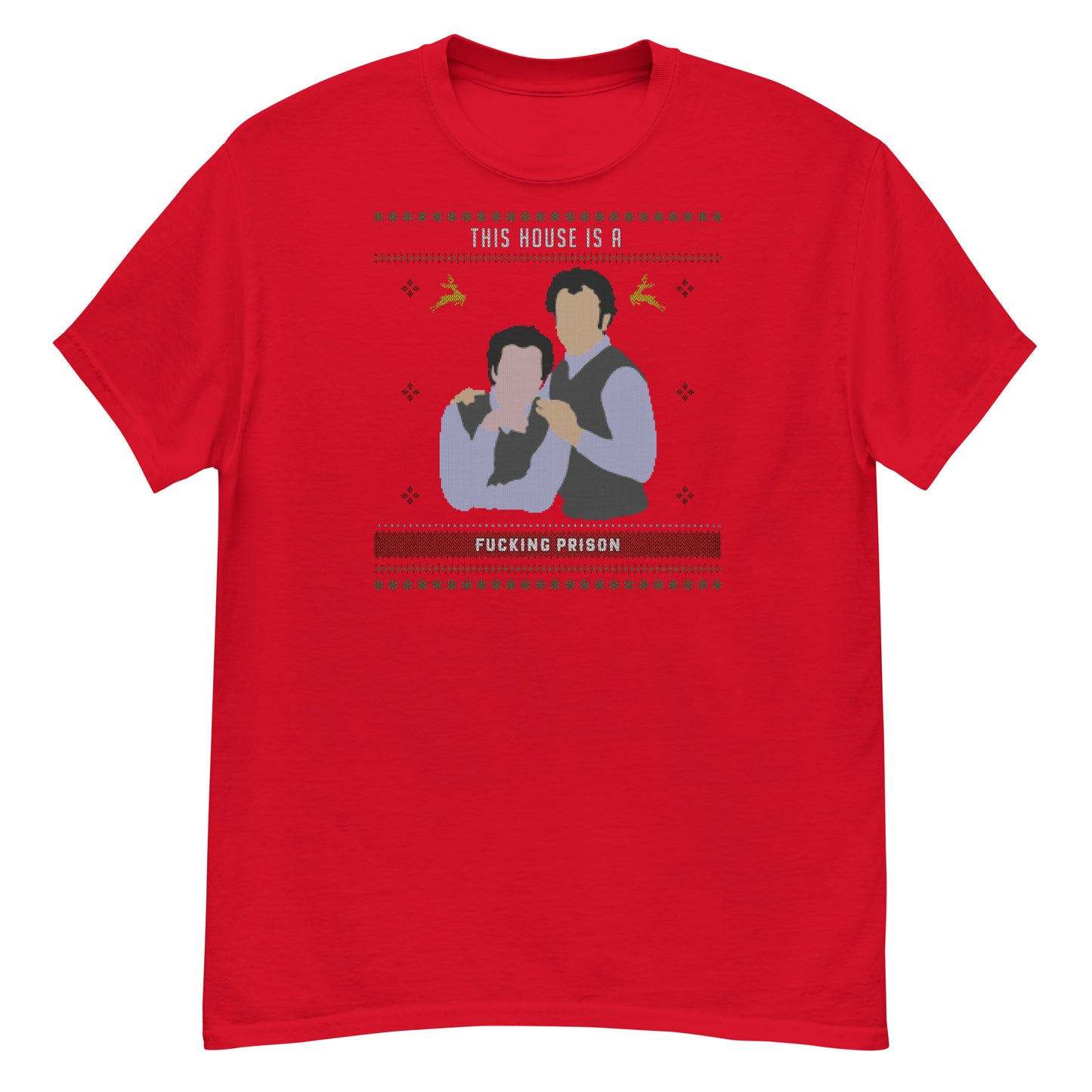 This House is a Prison X-Mas Tee - classic tee