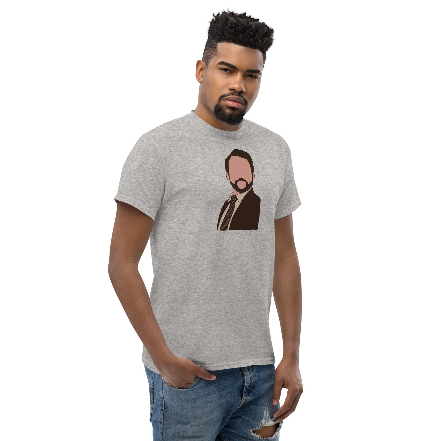 Charlie Mac Stare Minimalist Unisex Tee