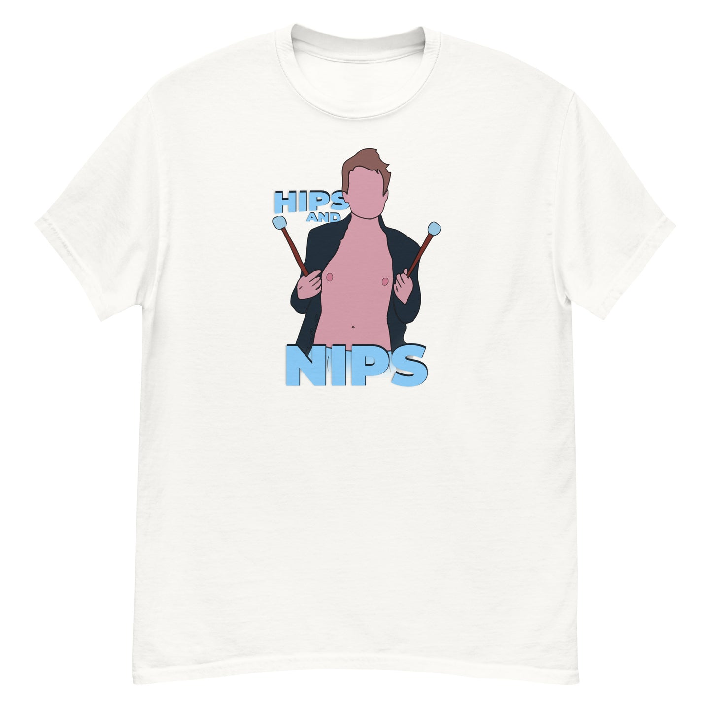Hips and Nips classic tee