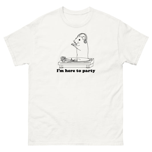 Party Hamster Unisex Tee