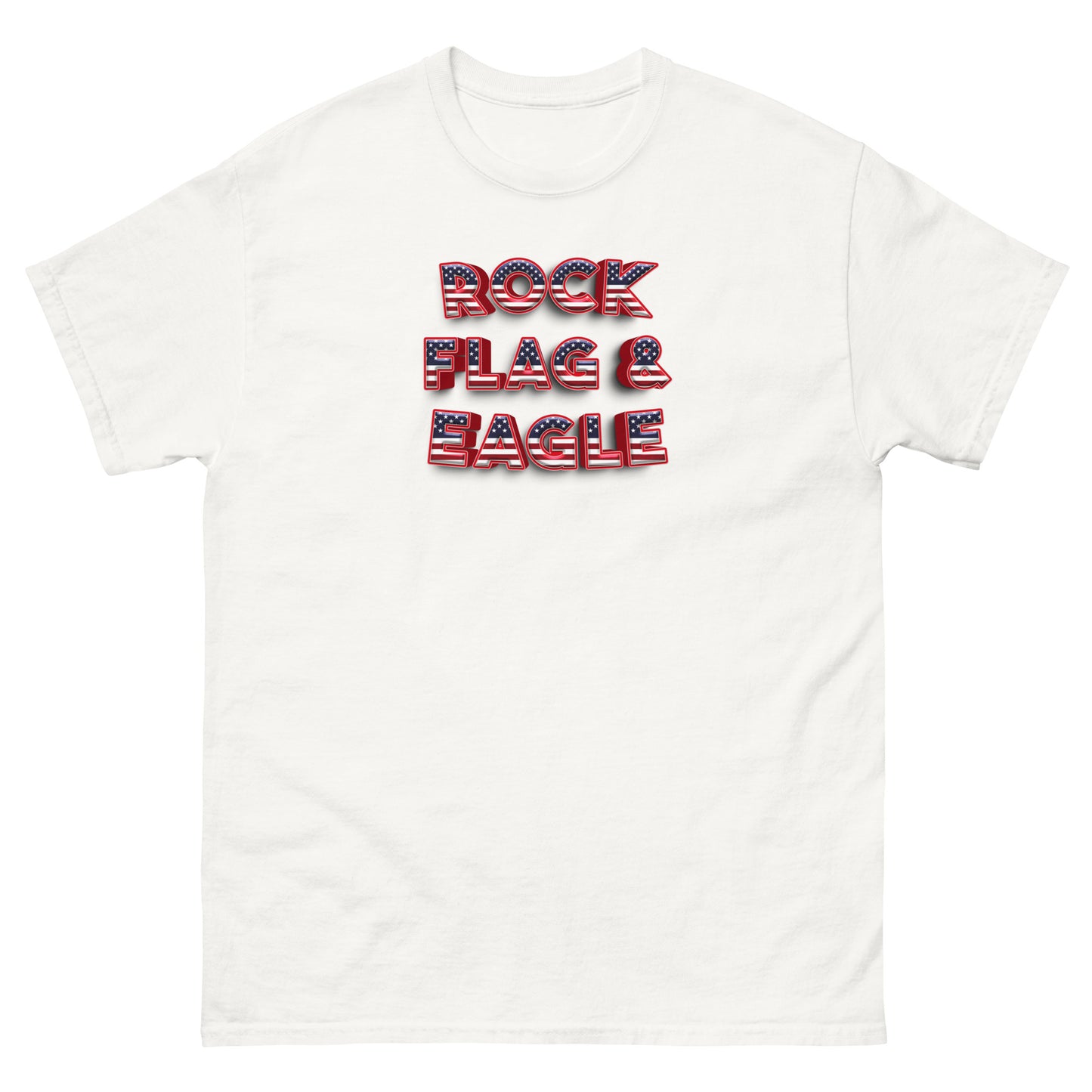 Rock Flag & Eagle tee