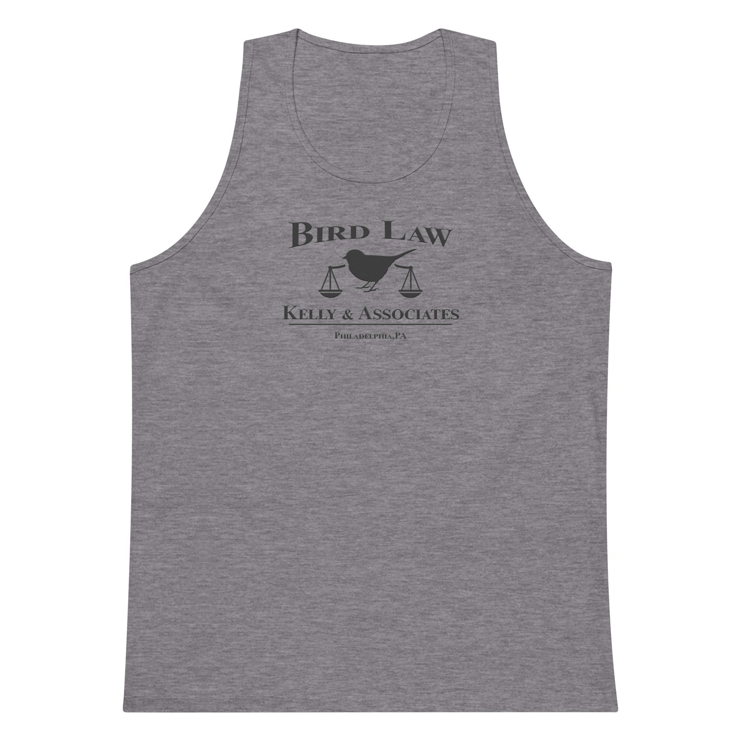 Bird Law Kelly and Associates (Black Logo) Premium Tank Top