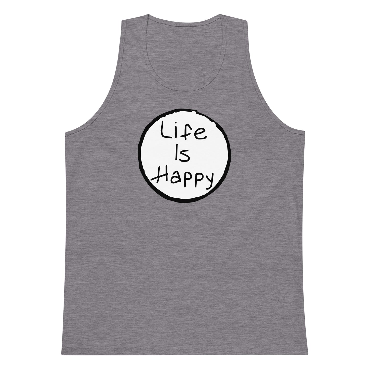 Life is Happy premium tank top