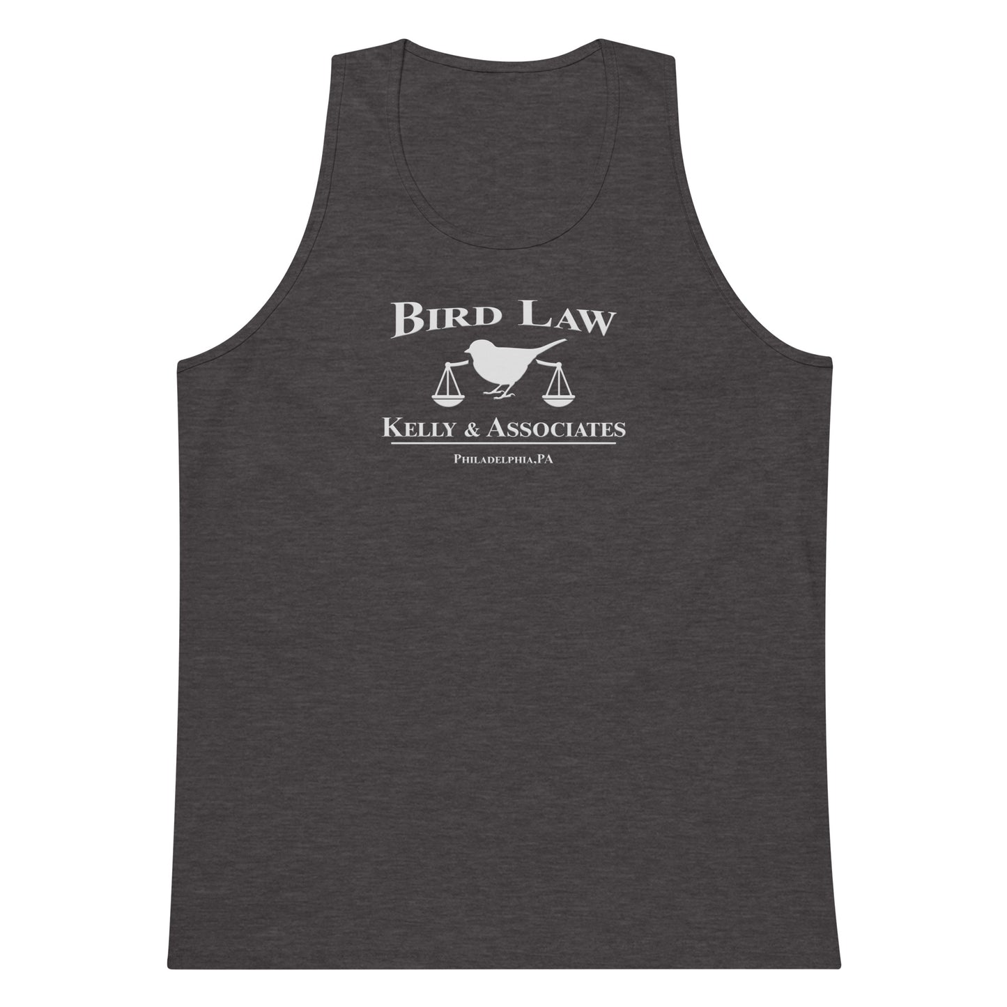 Bird Law Kelly and Associates (White Logo) Premium Tank Top