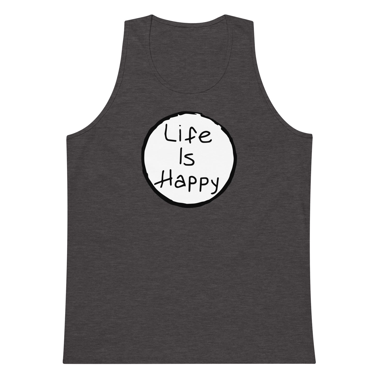 Life is Happy premium tank top