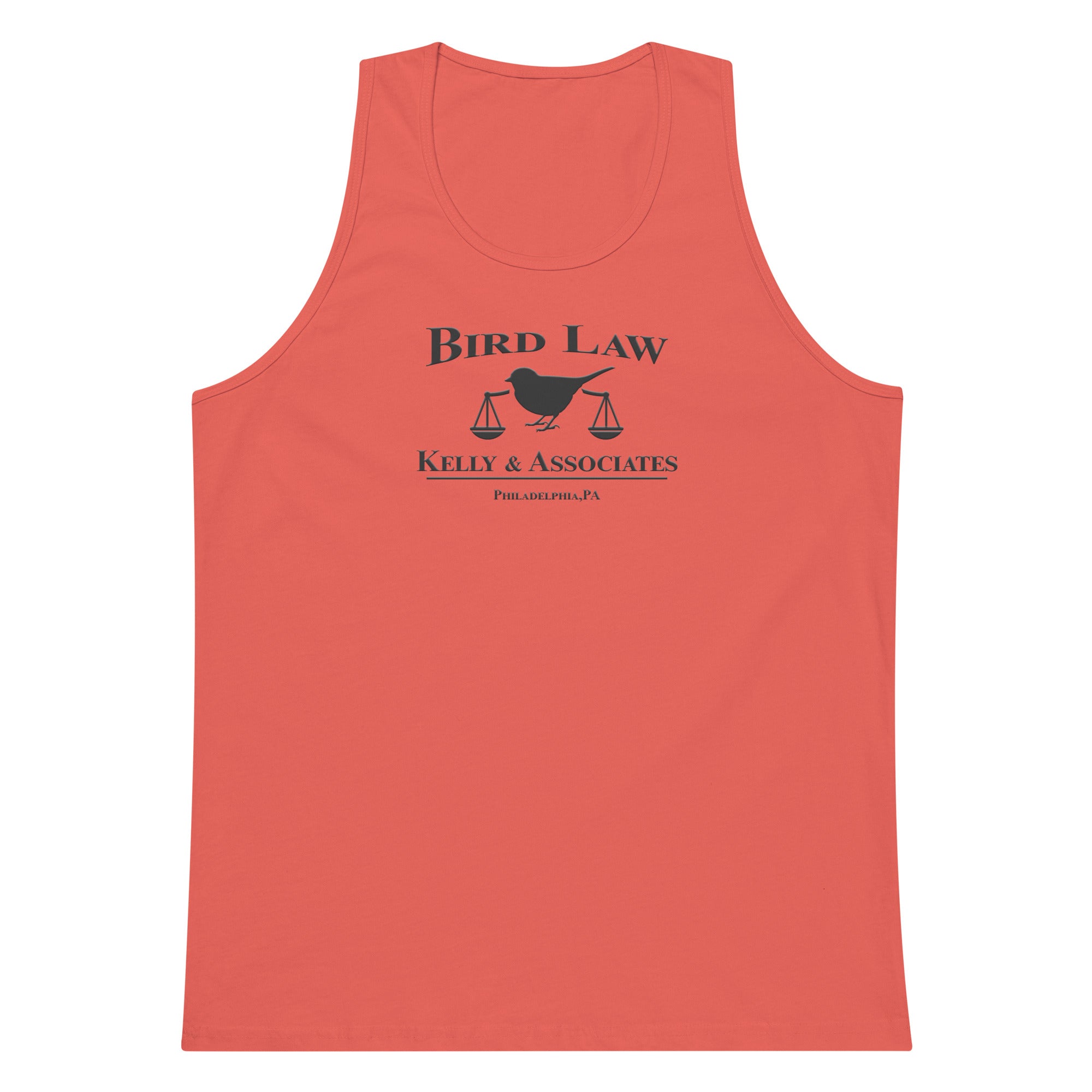 Bird Law Kelly and Associates (Black Logo) Premium Tank Top