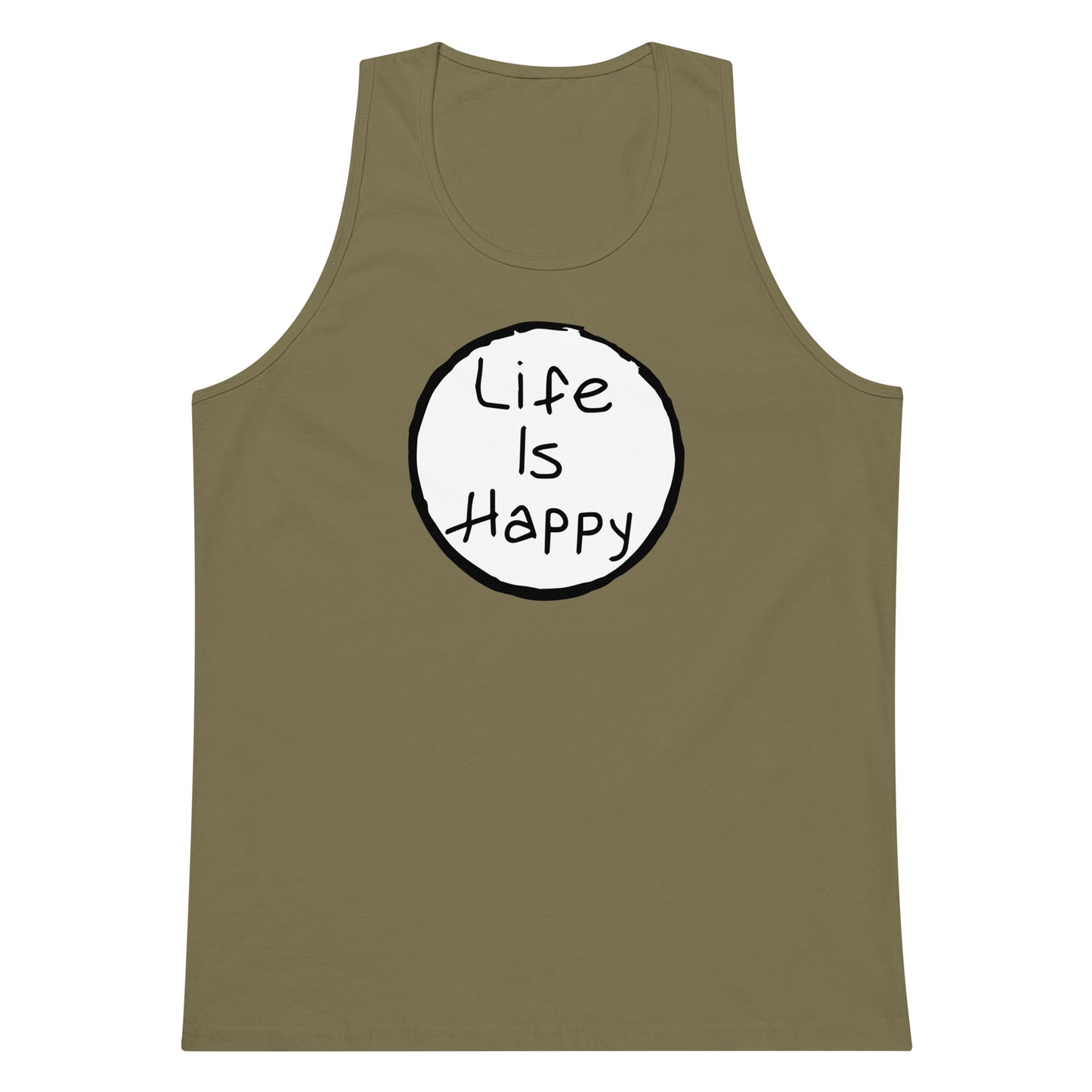 Life is Happy premium tank top