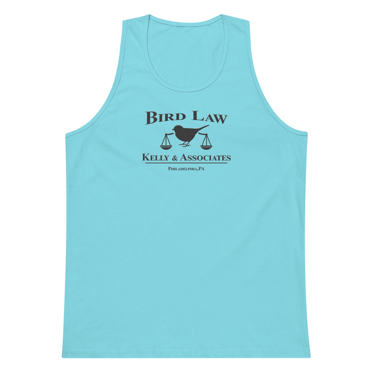 Bird Law Kelly and Associates (Black Logo) Premium Tank Top