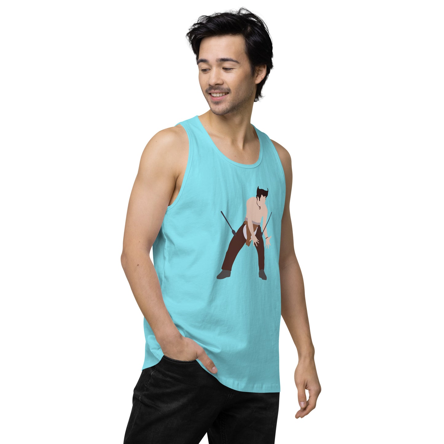 Ace Ventura Minimalist - Men's Premium Tank Top
