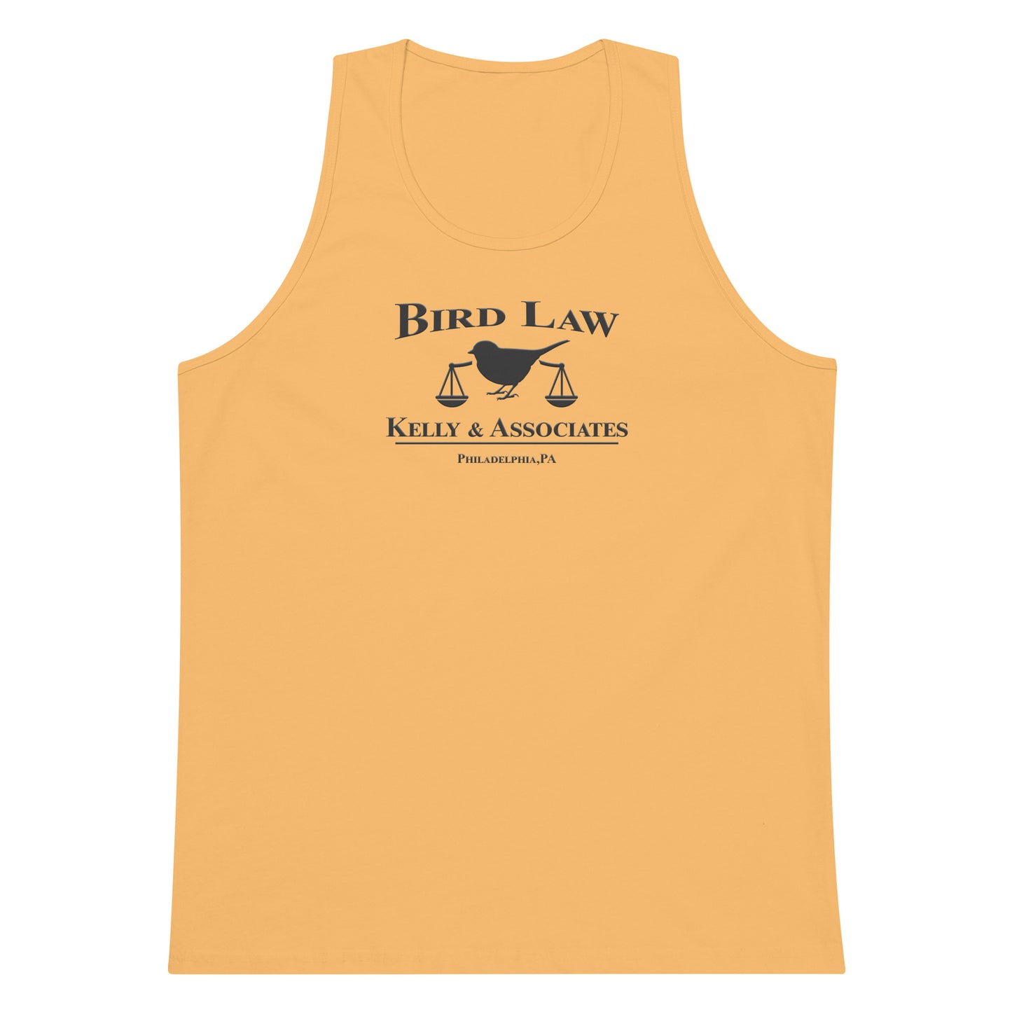Bird Law Kelly and Associates (Black Logo) Premium Tank Top