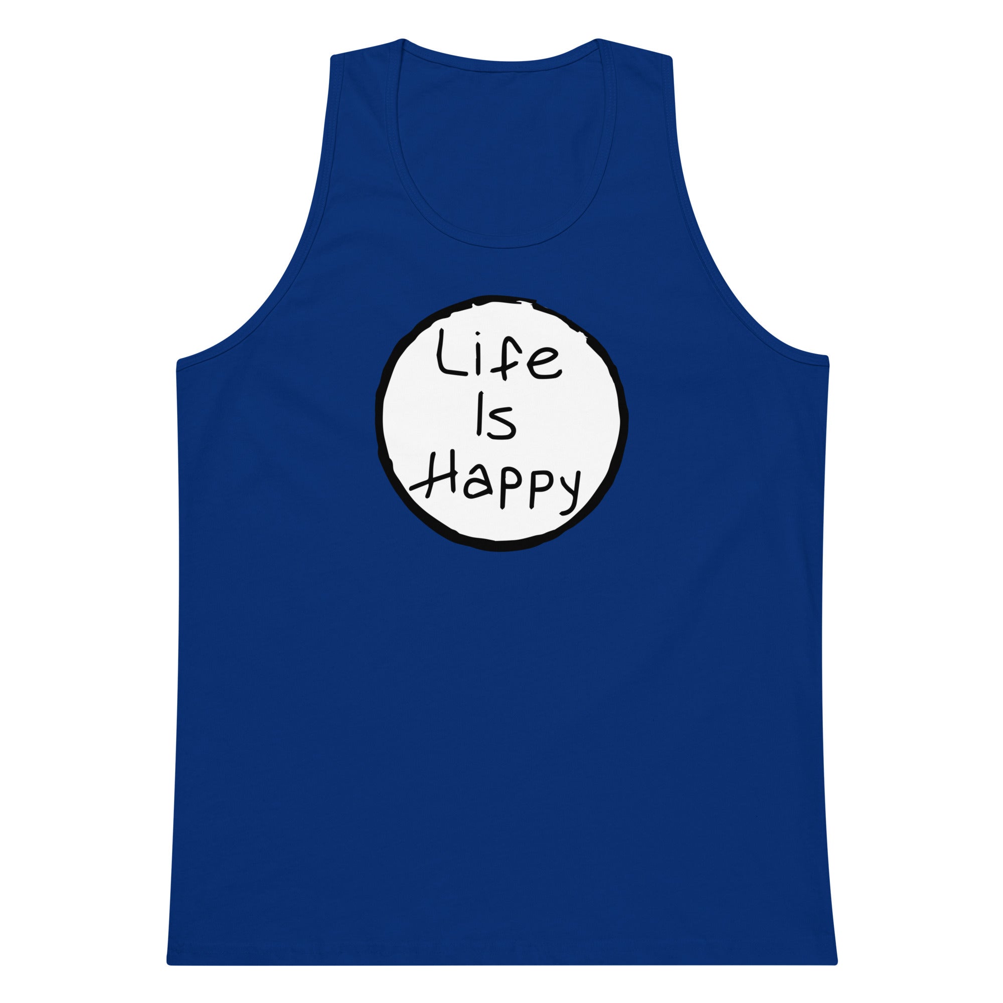 Life is Happy premium tank top