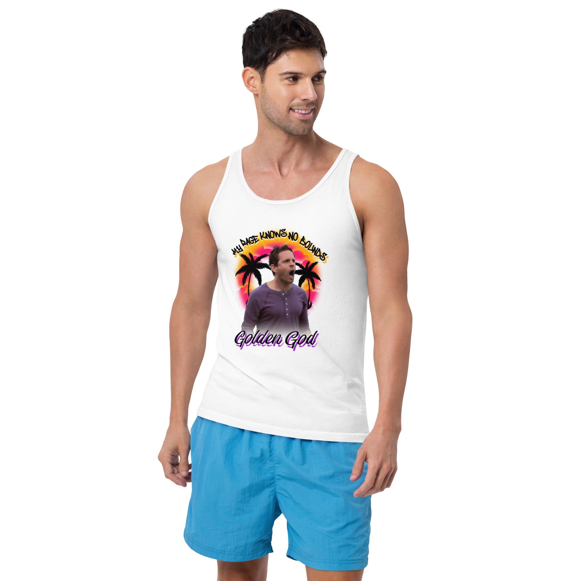Rage Airbrush Tank Top
