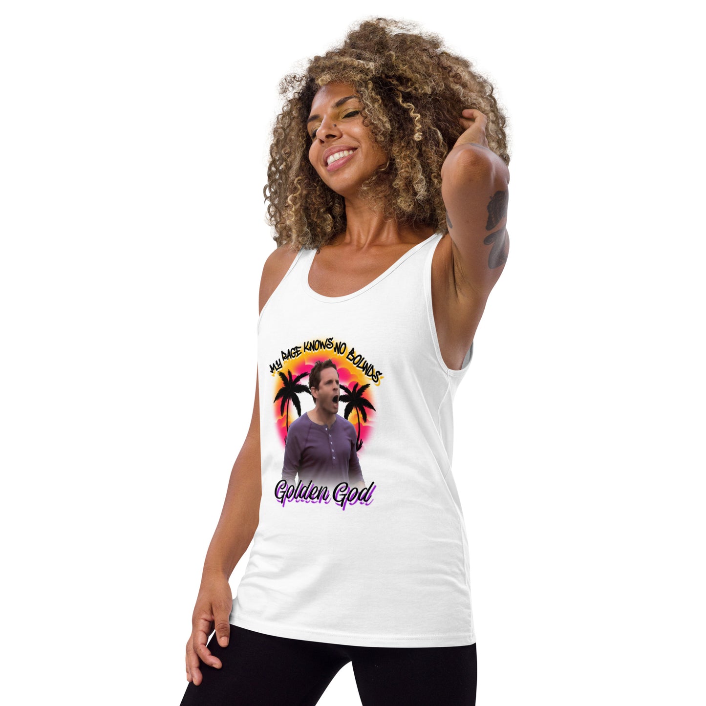 Rage Airbrush Tank Top