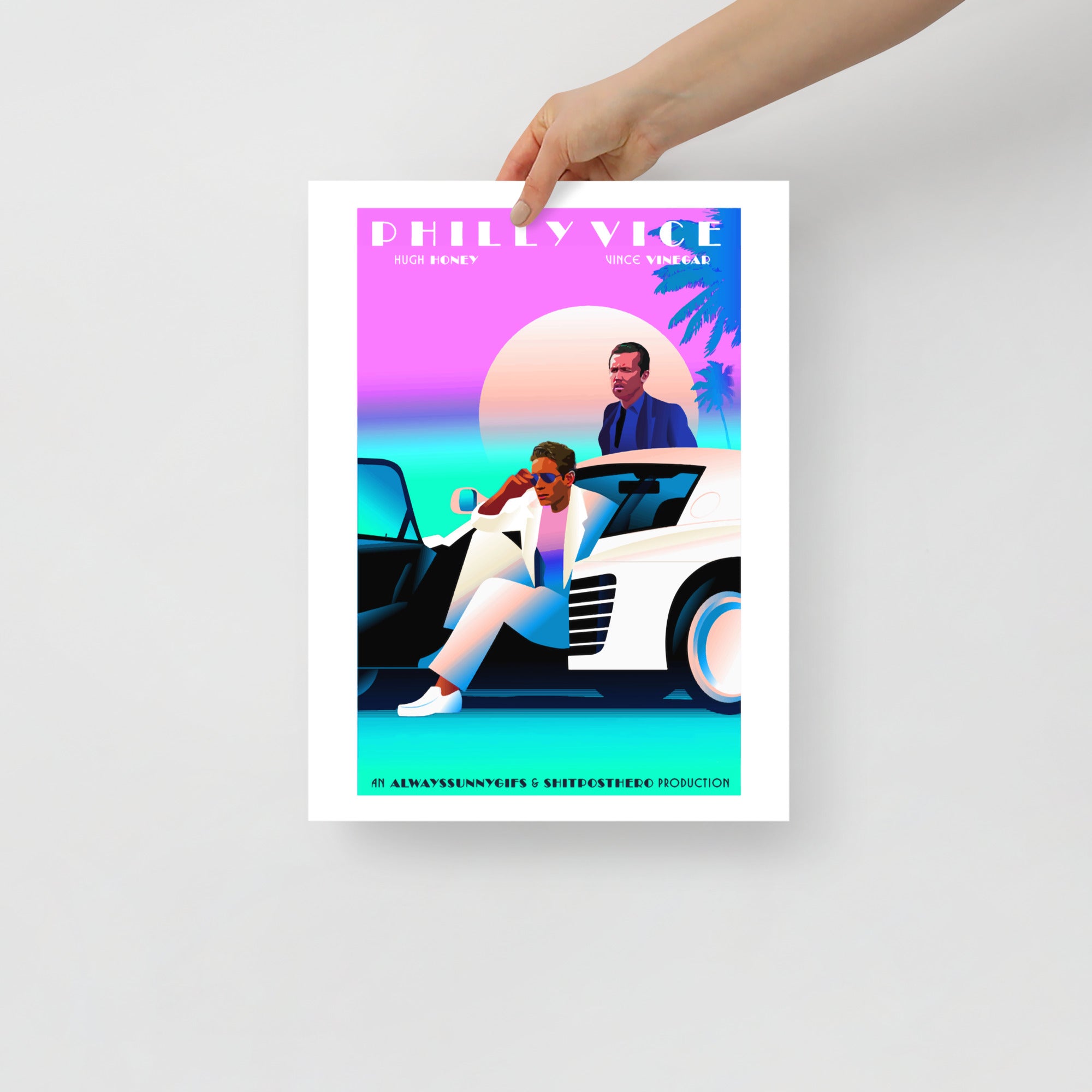 Philly Vice Photo paper poster