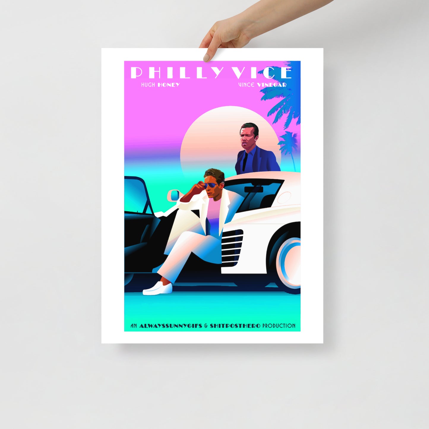 Philly Vice Photo paper poster