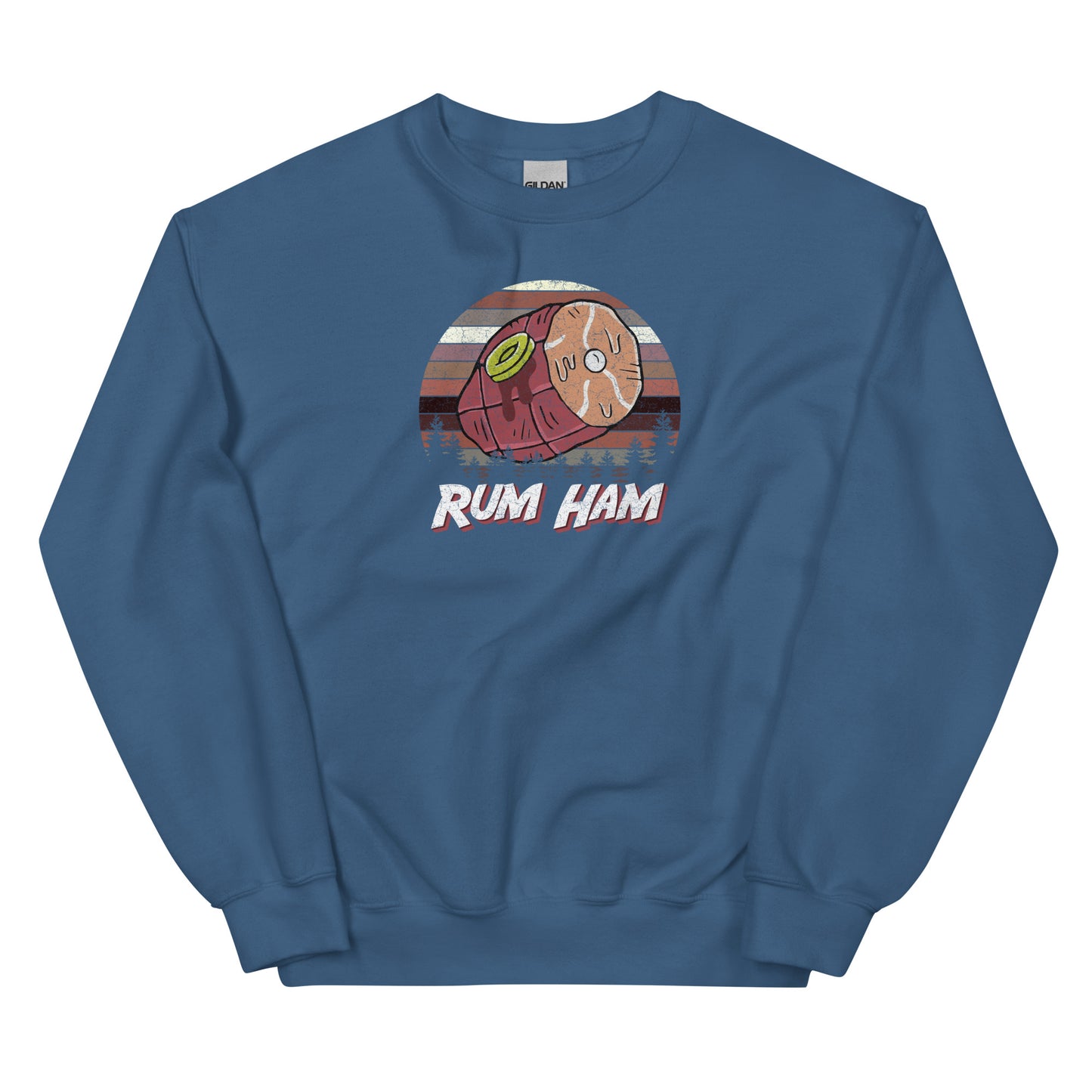 Rum Ham Retro Unisex Sweatshirt